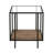 Vireo Glass Top End Table-1633958950