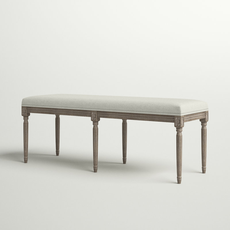 Duffield Polyester Upholstered Bench
