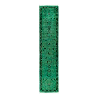 Xhemal One-of-a-Kind 2' 7" X 12' 3" Hand Knotted Area Rug