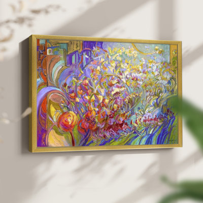 «Peaceful April Morning» - reproduction encadrée - Restickable