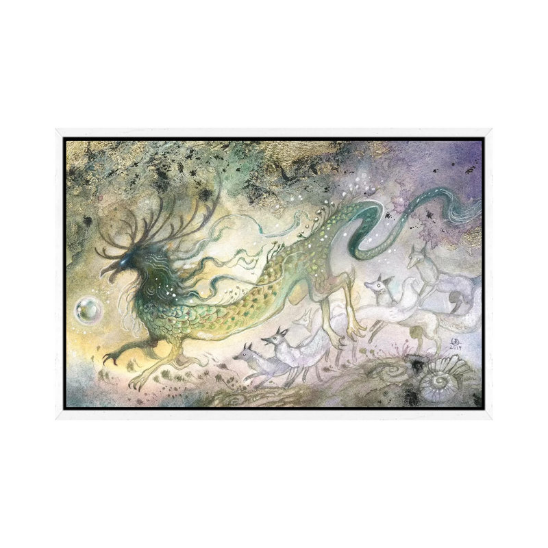 Chasing The Light by Stephanie Law - Gallery-Wrapped Canvas Giclée on Canvas, 45.72cm H x 66.04cm W, White Floater Frame
