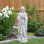 Statue de jardin en oxyde de magnésium fabriquée à la main Eskil
