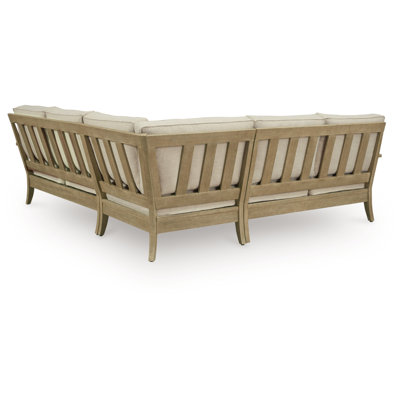 Canapé modulaire d'extérieur 3 pièces Keila