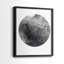 Graphite Moon I-Premium, reproduction encadrée prête à accrocher - aucun clou requis - aucun clou requis-108039043-108039035