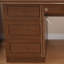 Bureau en bois d'hévéa massif importé-327769981