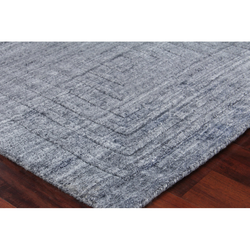 Castelli Geometric Area Rug in Charcoal