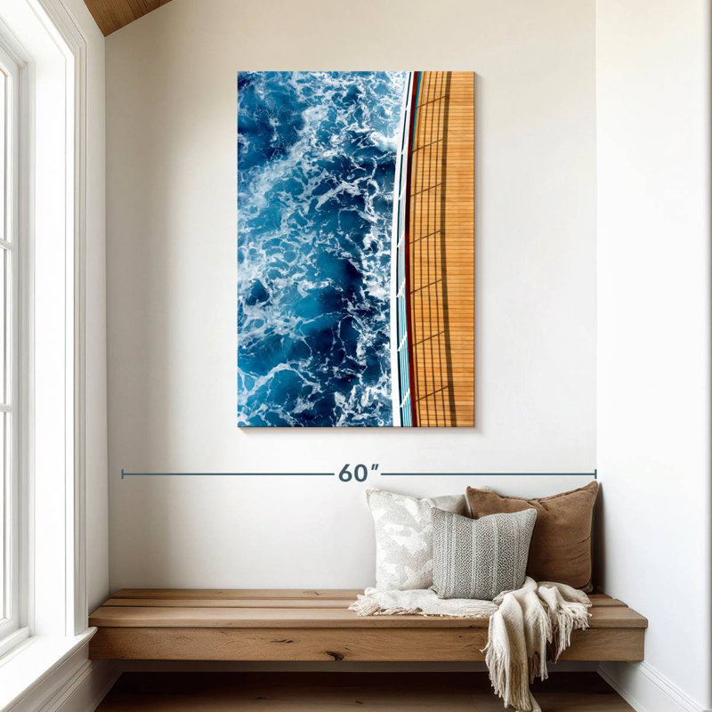 Mehar Cruise Ship In The Ocean, 45" H x 30" W