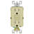 Leviton SmartlockPro 15 Amp 125 Volt Duplex Ivory GFCI Outlet 5-15R 1 Pack