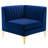 Triumph Channel Tufted Performance Velvet Loveseat-136426189