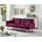 Akie 80" Velvet Square Arm Sofa Sleeper-1129667062
