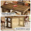 63" Counter Height Bar Table for Home Bar