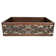 33" Hammered Copper Kitchen Apron Single Basin Sink w/ Scroll Design and Apron Front Nickel Background with Matching Drain and Accessories