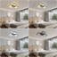 Square 57Cm LED Flush Mount With Remote