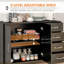 Armoire de rangement moderne, armoire d'appoint autoportante-2043689617