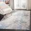 Tapis abstrait bleu / beige Massad-24110200