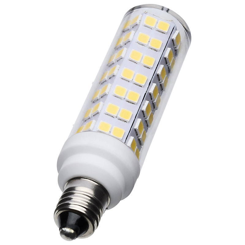 6.5 Watt T6 LED - Clear Finish - E11 Base - 120 Volt, 5000