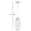 Luminaire suspendu cylindrique à 1 lumière Strattenburg