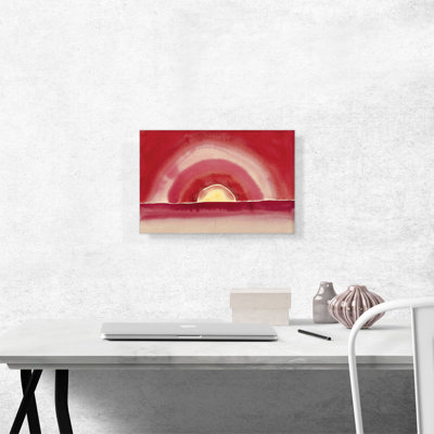 «Sunrise 1916» par Georgia O-Keeffe, reproduction d'art sur toile tendue
