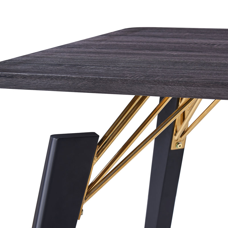 Keynsham Dining Table, Dark Grey