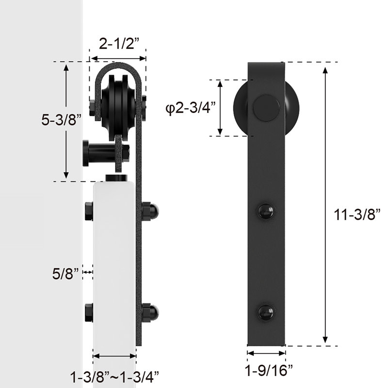 Sliding J Shape Hangers Roller