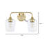 Éclairage pour meuble-lavabo 2 lumières Ahren-1359740772