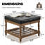 Table basse avec rangement Gladis-114801155