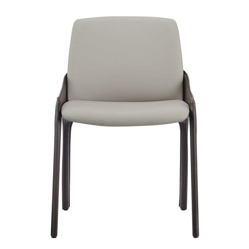 Bishesh 17.5'' H Faux Leather Upholstered Side Chair