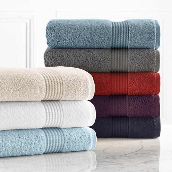 Serviette de bain 100% coton, Clair