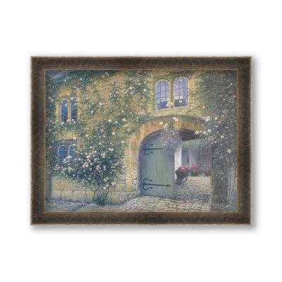 Cobblestone Courtyard by Charles