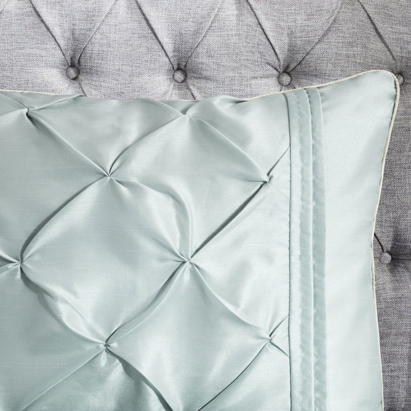 Édredon pour grand lit 7 pièces Prune - Élégants matériaux de décoration décorative, Écume de mer, écume de mer