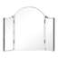 Corrales Arch Freestanding Vanity Mirror