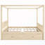 Très grand lit à baldaquin en bois avec tiroirs-1735620040-1735620043