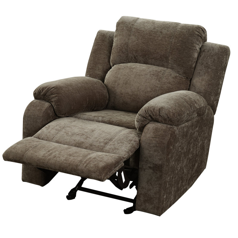 Fauteuil inclinable manuel, Brun