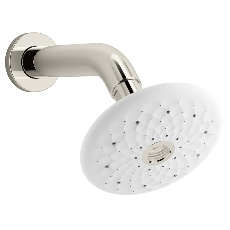 Exhale Fixed Shower Head, Vibrant Polished Nickel