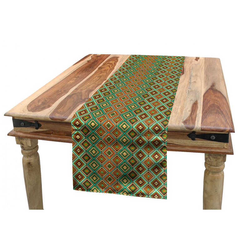 Chemin de table the earth tons, 90 po x 16 po