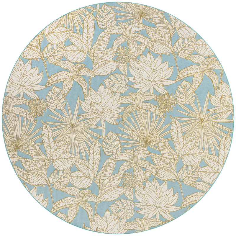 Gardenia Terianna Rug, Round 10'