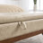 COOLMORE Teddy Wool Fabric, Solid Wood Feet For Solid Weighing, And Bed End Stool With Storage Function-1691927590
