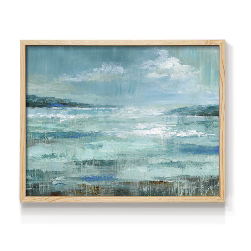 Isle Inlet -Framed Print - Restickable, Natural, 11" H x 14" W
