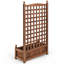 Yousef 120cm H x 65cm W Wood Lattice Panel Trellis