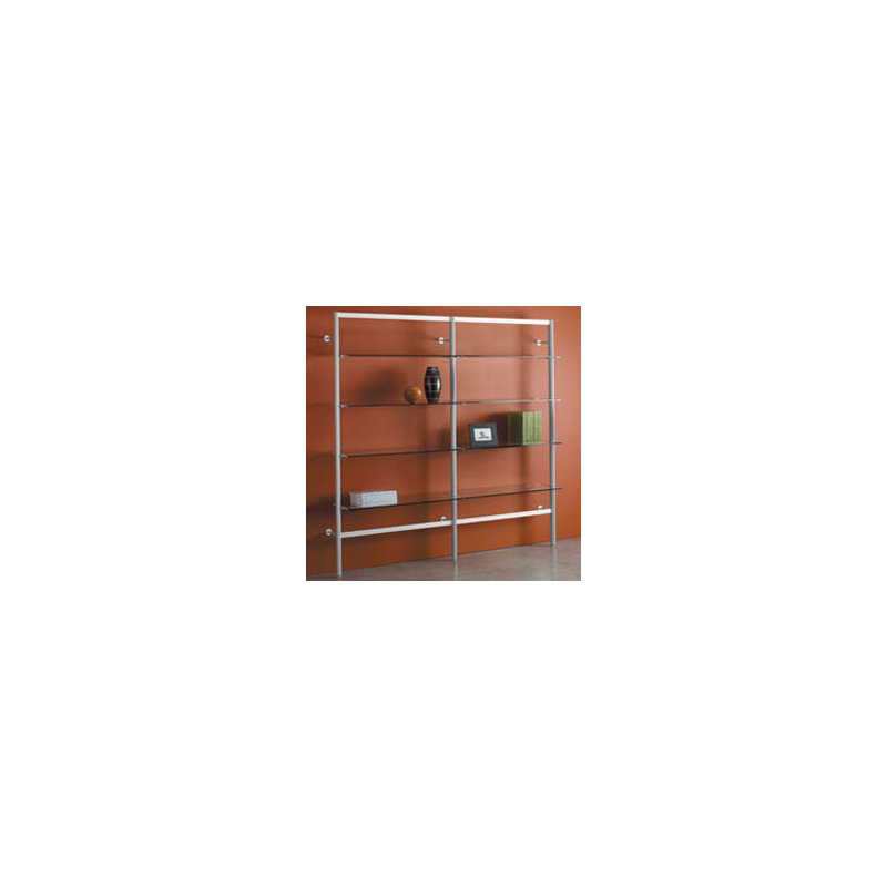 Envision Etagere Bookcase, Natural Maple Laminate