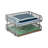 Mind Reader Stackable Paper Tray, Desktop Organizer, File Storage, Office, Metal Mesh, 13.5"L x 10"W x 7.25"H, 2 Pieces-39156619
