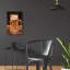 «Autre rond 2» par Ethan Harper, art mural en verre acrylique, 16 po x 24 po