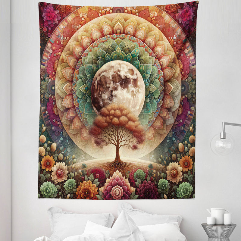 Tapisserie en microfibre, H 88 po x l 68 po