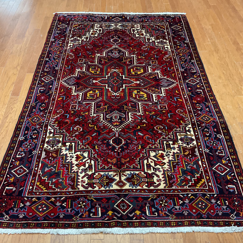 HERAT ORIENTAL Handmade Heriz Wool Rug