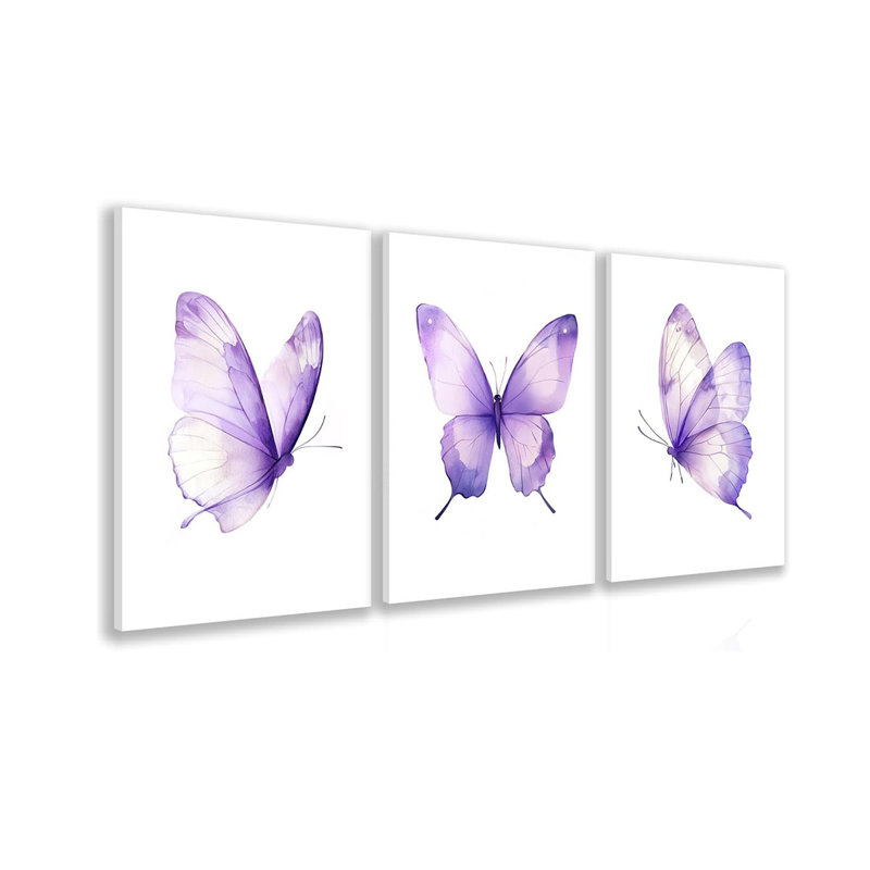 3 Piece Wrapped Canvas Set