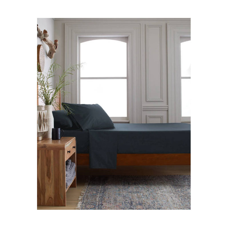 Sleep Zone Cotton Jersey Sheet Set