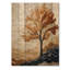 Automne charme érable coloré II - Art mural en bois traditionnel sur bois de pin naturel-1312159953