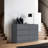 Carlton 6 Drawer Chest Of Drawers. 110cm Wide. 3+3 Configuration. Matt Finish. Scratch Resistant. Modern No Handle Design.