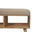 Boronda Linen Upholstered Storage Bench