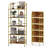 No Assembly Folding Etagere Bookcase-352414137